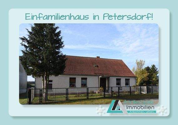Einfamilienhaus in Petersdorf!