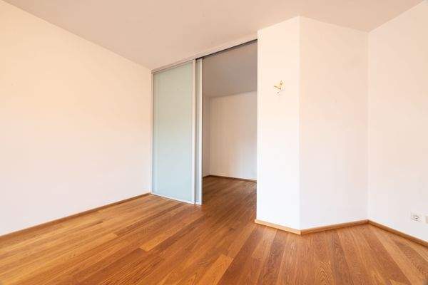 Blick in Schlafnische