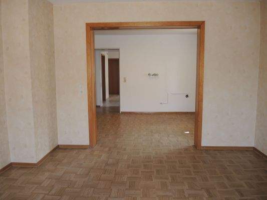 Wohnzimmer_Esszimmer, Wohnung 1, Hochparterre