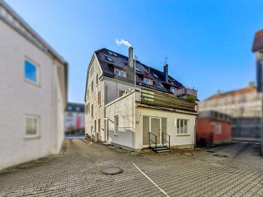 Ansicht Rückseite Gebäude