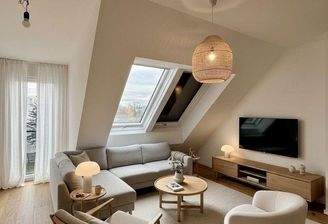 KI generiertes Home Staging