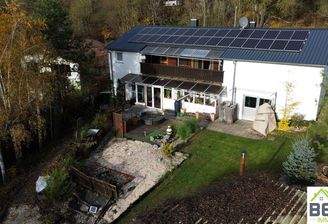 Hausansicht vom Garten