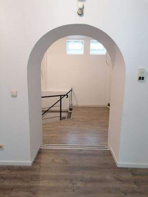 Treppe zur unteren Etage