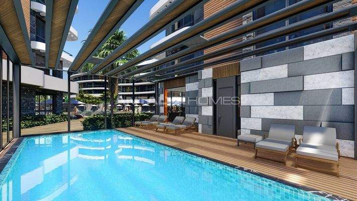 Modern Real Estate in a Luxury Complex in Oba Alanya