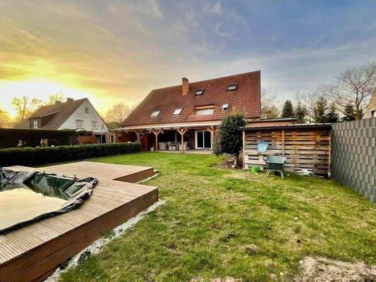 Außenansicht Gartenseite