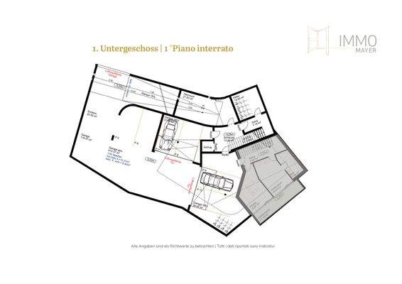 Plan 1. Untergeschoss RM612_3
