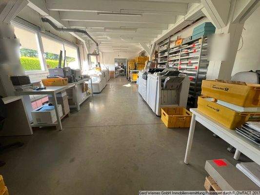 Produktionsfläche Erdgeschoss
