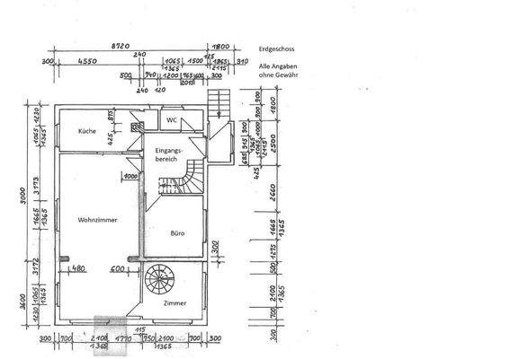 Grundriss Erdgeschoss