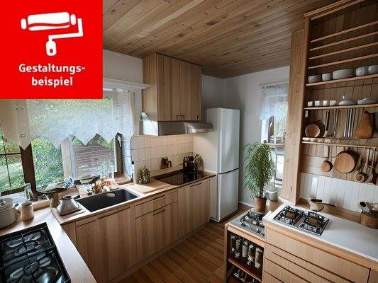 Küchenblick - Gestaltungsbeispiel