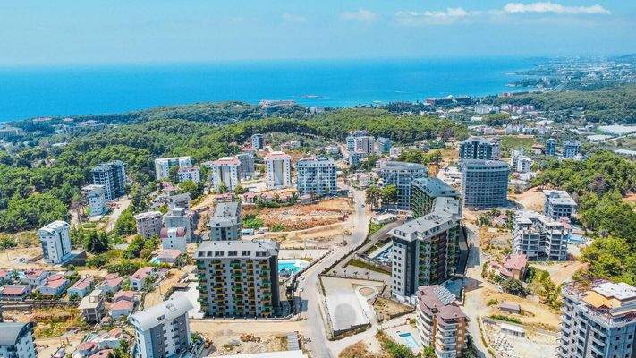 1-Bedroom Apartment in Extensive Complex in Alanya Avsallar