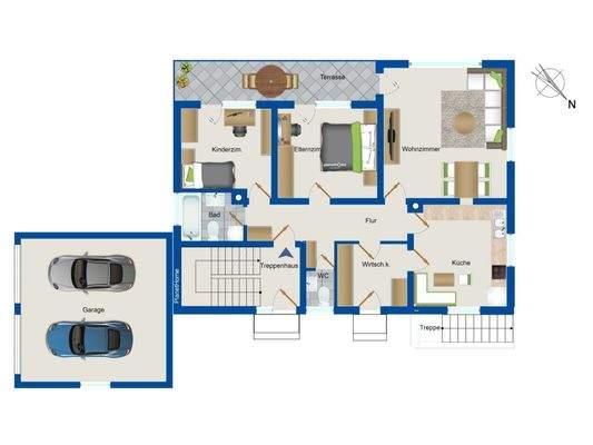 Grundriss Erdgeschoss