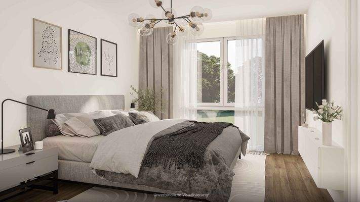 Schlafzimmer Wohnung B14