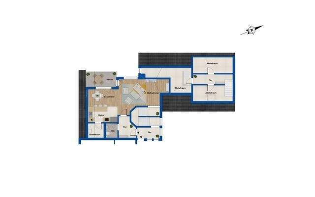 Grundriss Obergeschoss