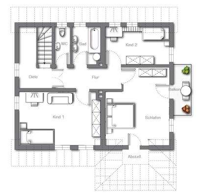 Grundriss | Obergeschoss