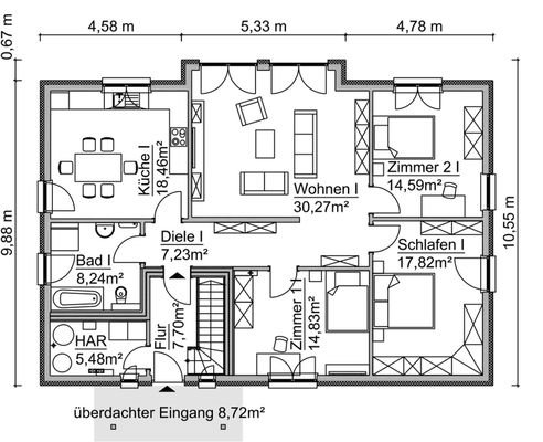 Grundriss EG