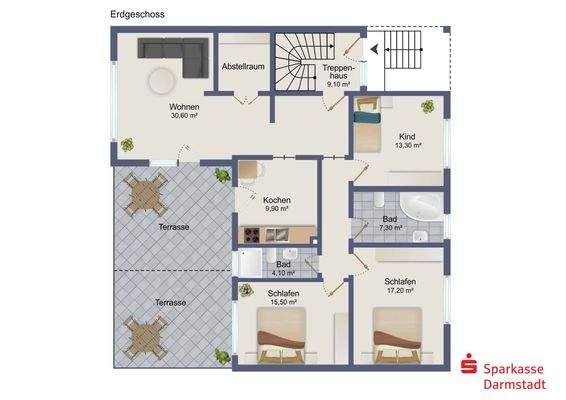 Grundriss Erdgeschoss