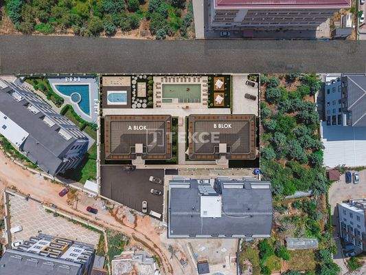 Apartments in a Complex Surrounded by Nature in Alanya Antalya