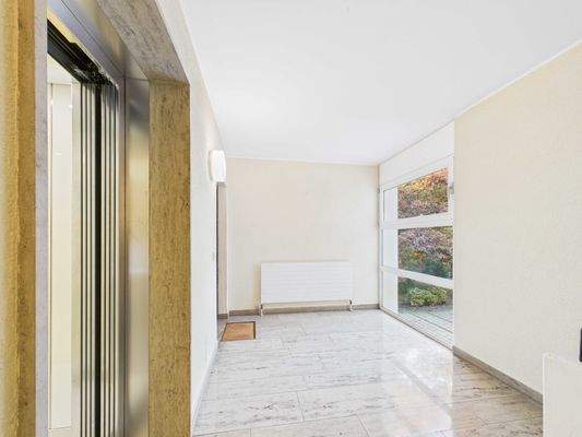 Eingangsbereich des Gebäudes