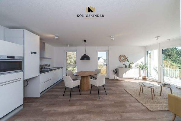 Wohn-/Essbereich Musterwohnung