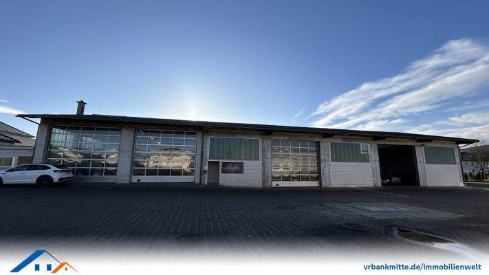 Lagerhalle 1 und Werkhalle