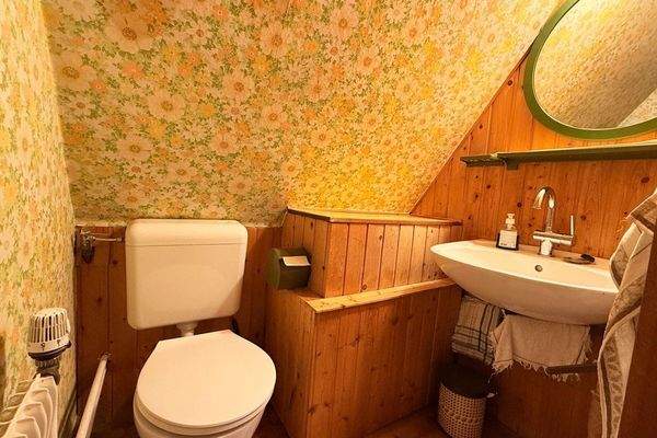 WC im Dachgeschoss