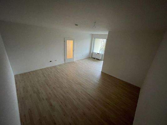 Wohnzimmer ohne Einrichtung