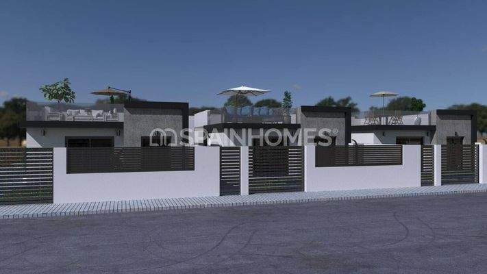 3-Bedroom Villas with Private Pools in Murcia Balsicas