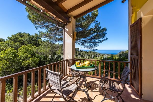 Villa mit Meerblick in Valldemossa- Mallorca terrasse