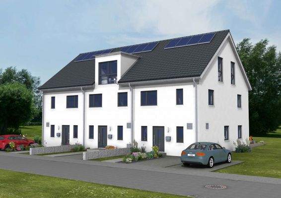 Planung Reihenhaus mit ausgebautem Dachgeschoss