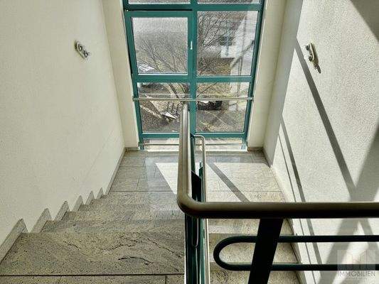 Gepflegtes Treppenhaus