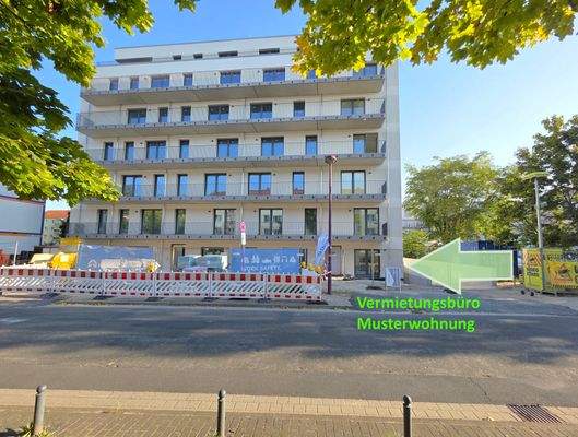 Lage Vermietungsbüro Musterwohnung