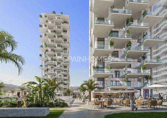 Stunning Sea View Flats with Pool in Calpe Alicante