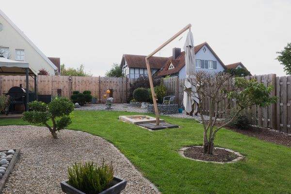 Gartenansicht Richtung Westen