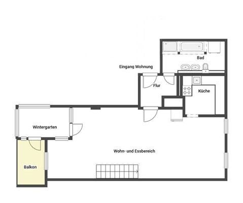 Grundriss 3.Obergeschoss