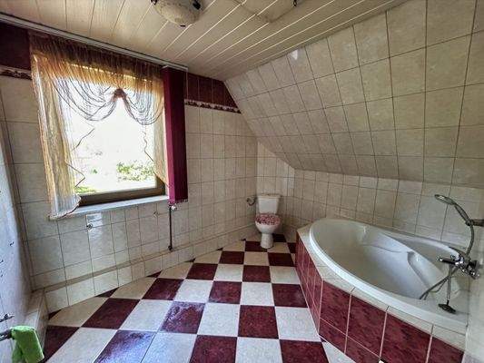 Badezimmer Dachgeschoss