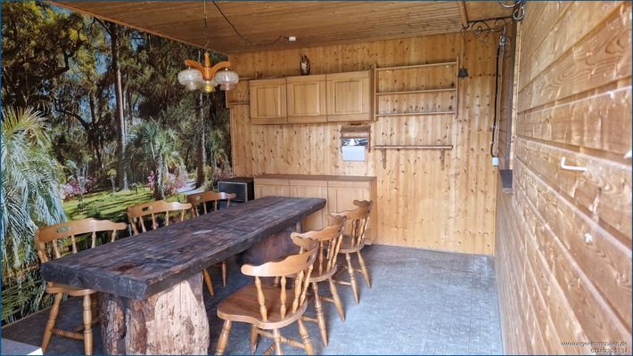 Hütte innen