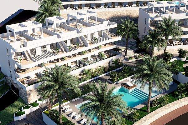 Chic Apartments with Lush Communal Areas in Finestrat