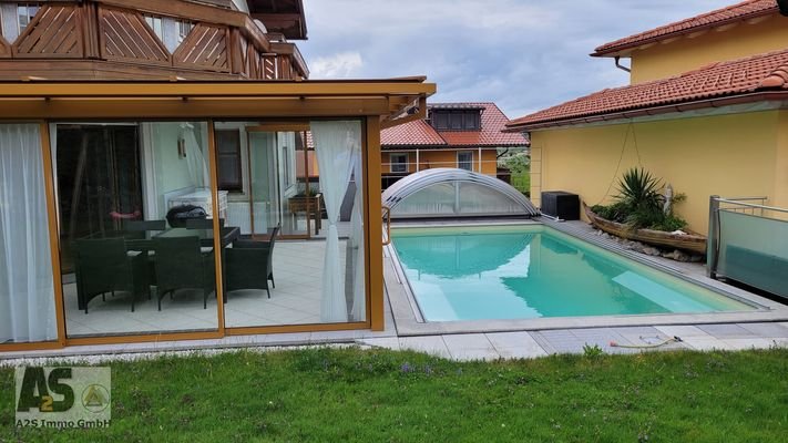 Wintergarten und Pool