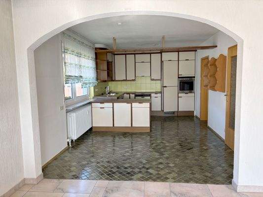 Blick in den Küchenbereich