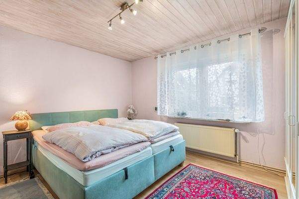 Schlafzimmer I im Erdgeschoss 