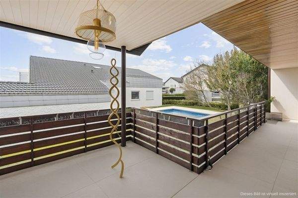 Einrichtungsmöglichkeit Terasse