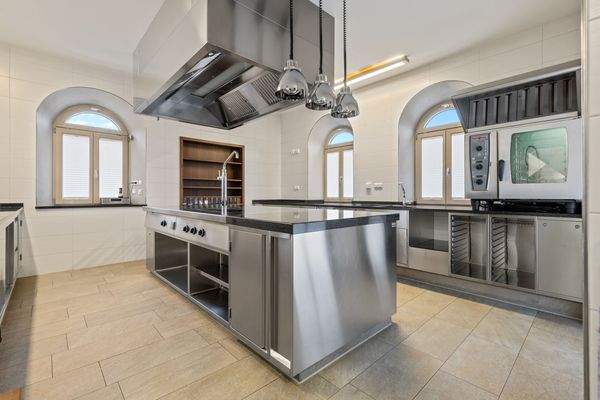 "Das Idyll" - Blick in die Küche