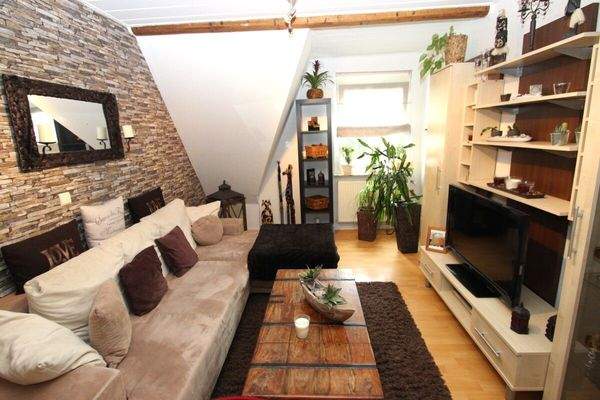 Der Wohnbereich für...