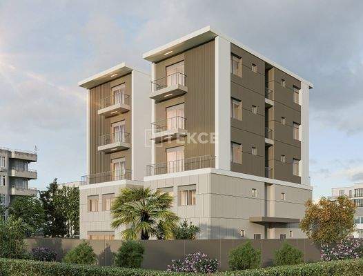 Flats Close to Shopping Malls and the Airport in Altınova Antalya