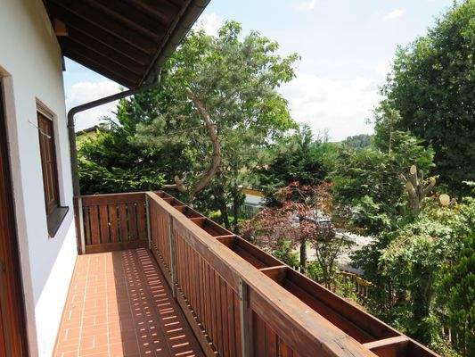 Balkon mit Ausblick