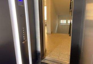 Blick aus dem Fahrstuhl