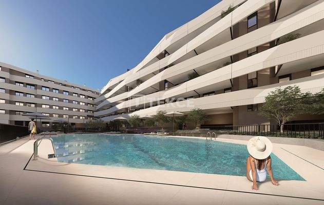 Bright Apartments in Complex with Pools in Malaga