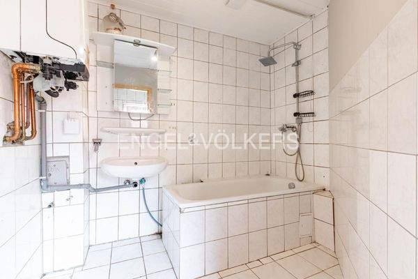 Wannenbad im Erdgeschoss