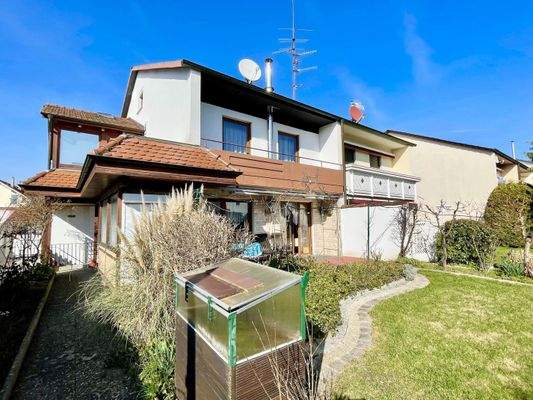 Rückwärtige Hausansicht