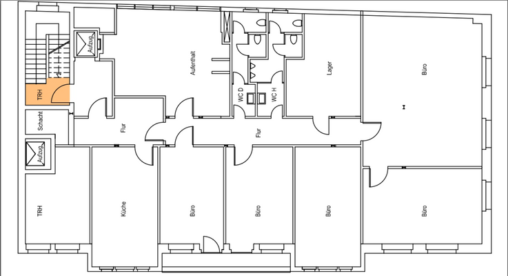 Grundriss 2. Obergeschoss